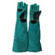 thumbnail image 5 of Guantes Para Manejo De Animales Resistentes A Mordeduras Cuero De Vaca Grueso Verde, 5 of 5