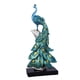 thumbnail image 5 of Estatuilla De Adorno De Estatua De Pavo Real, Regalo Para Estantería, Gabinete, Decoración De Arte, Azul L, 5 of 5