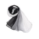 thumbnail image 2 of INSPIRE CHIC Bufanda de Mujer Chiffon Sedosa Color Gradiente Ligera Envoltura Larga Chal Negro Blanco, 2 of 7