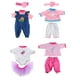 thumbnail image 2 of Conjunto de ropa para muñecas ebuddy: conjuntos de moda para muñecas de 14 a 16 pulgadas, 2 of 3