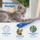 thumbnail image 2 of Juguetes para gatos Pawaboo, paquete de 2, peluche con catnip, cascabel y sonido crujiente, 2 of 7