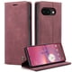 thumbnail image 3 of Funda FOXDOCK cartera de cuero retro para FOXDOCK Google Pixel 10a – Resistente a golpes, ranuras para tarjetas – Roja, 3 of 5