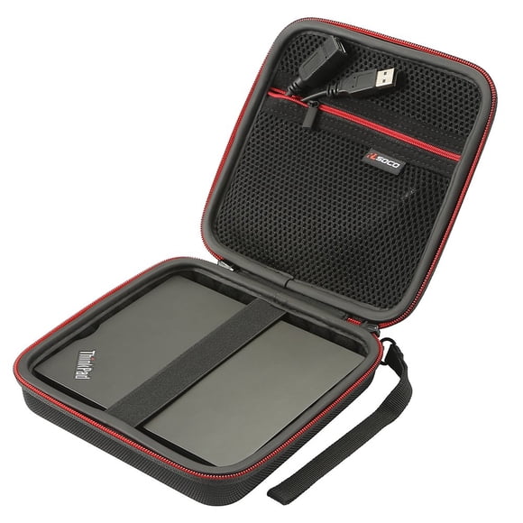 Funda portátil para disco RLSOCO resistente a golpes de EVA 17x17x5 cm