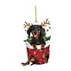 thumbnail image 1 of Adorno Para árbol De Navidad Con Dise?o De Perro Salchicha, Letreros Colgantes Para Festivales, Estilo Interior B, 1 of 5