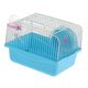 thumbnail image 3 of Caja De Transporte De Jaula Del Hámster Con La Botella De Agua De La Rueda Corriente Plato Azul, 3 of 5