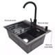 thumbnail image 3 of Lavaplatos De Cocina Empotrable 55x45cm Acero inoxidable 304, 3 mm Con Accesorios +llave+rejilla+dispensador, 3 of 7