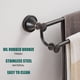 thumbnail image 3 of Toallero De Baño Ajustable Y Retráctil De 38 A 68 Cm, 3 of 8