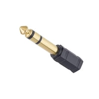 Macrotel - Adaptador De Audio Hembra 3.5Mm A Macho 1/4""