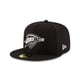 thumbnail image 1 of Gorra New Era NBA 59Fifty ajustada en blanco y negro 7, 1 of 2