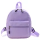 thumbnail image 1 of Mini Women's Backpacks 2022 Trend Nylon Female Bag Small School Bags White Rucksack for Teen Girls Fashion Casual Backpack New, 1 of 3