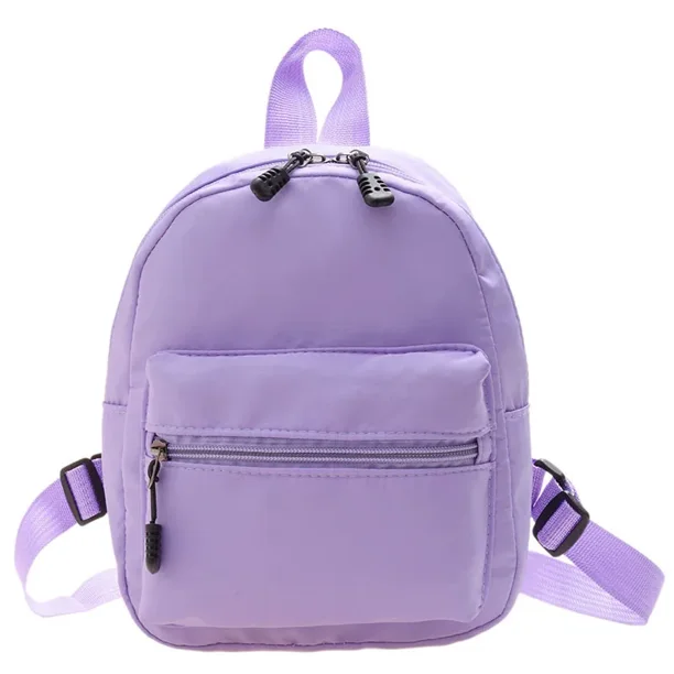 Mini Women's Backpacks 2022 Trend Nylon Female Bag Small School Bags White Rucksack for Teen Girls Fashion Casual Backpack New