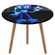 thumbnail image 1 of Sonic-theme Fitted Round Tablecloths Elastic Edged Table Covers Waterproof Table Cloth for Kitchen Holiday Party Tables Decor 120cm, 1 of 6