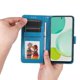 thumbnail image 4 of Funda tipo cartera FOXDOCK para Huawei Nova 11i , diseño girasol en relieve, cuero PU, cierre magnético, soporte y tarjetero, 4 of 5