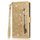 thumbnail image 2 of Funda para FOXDOCK Elegante funda Samsung Galaxy S24 Glitter con cremallera-Ideal para el uso diario, 2 of 5
