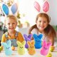 thumbnail image 4 of BOMBPARK 6 peluches de conejo para canasta de Pascua, 4 of 8