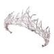 thumbnail image 3 of Tiara Y Corona Elegantes Diademas De Disfraces Enjoyadas Para Fiesta De Cumpleaños Estilo De Baile C, 3 of 5