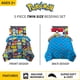 thumbnail image 2 of Juego de ropa de cama Franco Pokémon Super Soft, tamaño doble, 5 piezas, 2 of 5