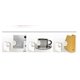 thumbnail image 2 of Parlante Eco Green Sourcing 8 cm Blanco 3.5 mm USB, 2 of 5