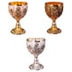 thumbnail image 4 of 3x Copa De Vino Copa De Vino En Relieve Copa Elegante Vaso De Vidrio, 4 of 5