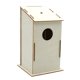 thumbnail image 4 of Nido De Pájaro De Madera DIY, Casa Para Pájaros Hecha A Mano, Caja Nido Para Pájaros Para Robin Colibrí, 18,5 Cm X 11cm X 11cm, 4 of 5