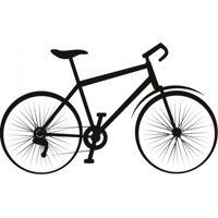 Rienda Libre Graphics - Decomural Bicycle Classic Bike Ws-18731