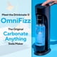 thumbnail image 2 of Soda Maker DrinkMate OmniFizz, botella de 1 L libre de BPA, negro, 2 of 9