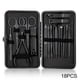 thumbnail image 1 of Classic Black Manicure Set Hand Feet Facial Stainless Steel Accessories, 5 Choices, 1 of 3