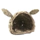 thumbnail image 1 of Nido de paja para conejos, cabaña de juguete, cómoda cama de heno tejida con paja, cabaña cálida para conejos, pequeños animales, hurones y hámsteres., 1 of 5