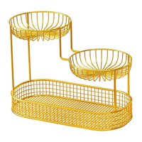 Magideal - Estante De Almacenamiento De Cosméticos, Organizador De Perfumes Para Encimera, Organizador De Escritorio Con Forma De Múltiples Capas, Estante Organi Grande