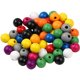 thumbnail image 1 of 500 Uds Cuentas Redondas De Madera Cuentas Sueltas De Madera 16mm Agujero DIY Pulsera Granja, 1 of 5