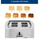 thumbnail image 5 of Tostadora GE de acero inoxidable de 2 rebanadas, 850 W, 7 ajustes de color, 5 of 6