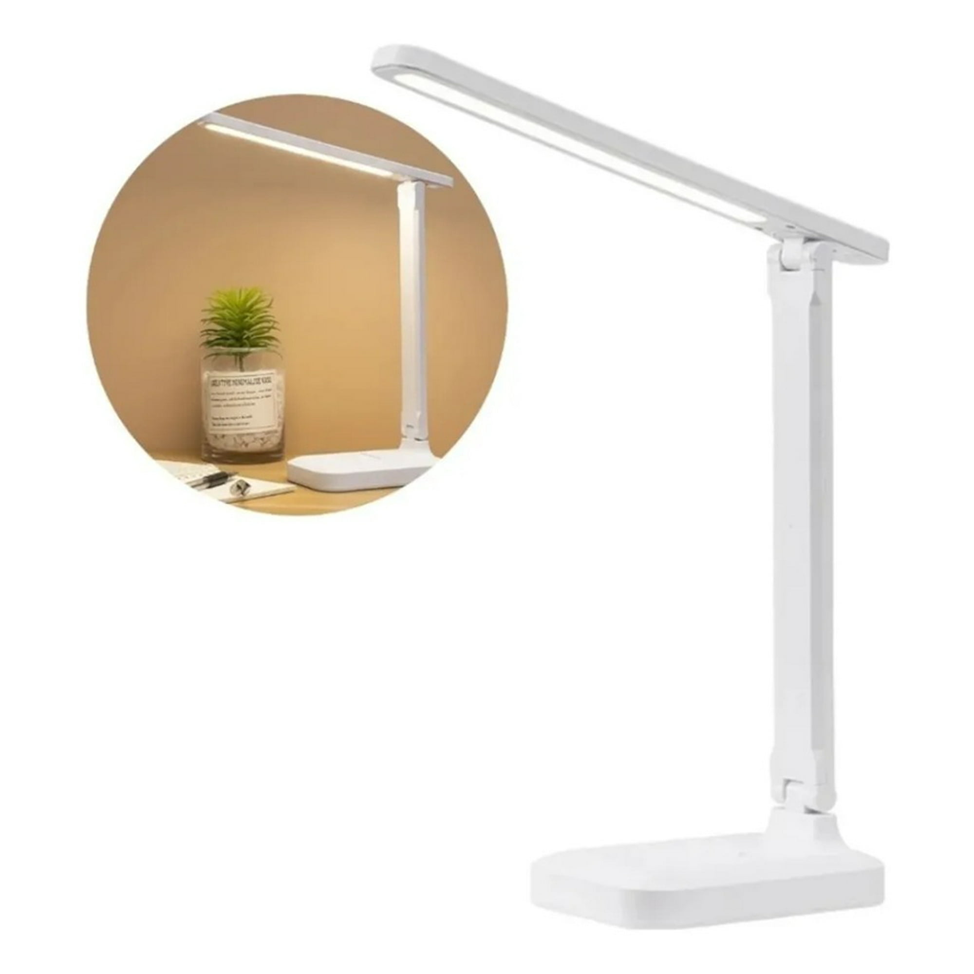 Genérico - Lampara De Lectura Velador De Mesa Escritorio Lamparas Led