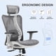 thumbnail image 4 of Silla De Oficina M57 Ergonómica Con Reposabrazos Y Soporte Lumbar, 4 of 8
