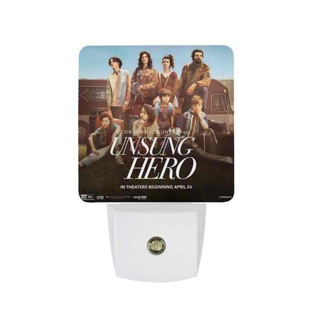 Héroe No Cantado Luz nocturna LED con sensor de anochecer a amanecer para dormitorio, baño, pasillo, escaleras - Lámpara LED nocturna de enchufe, 0.5W - 1 pieza