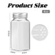 thumbnail image 5 of Frascos de vidrio para especias con tapa, frascos de vidrio de 113 g, botellas para condimentos para especiero, gabinete y cajón., 5 of 5