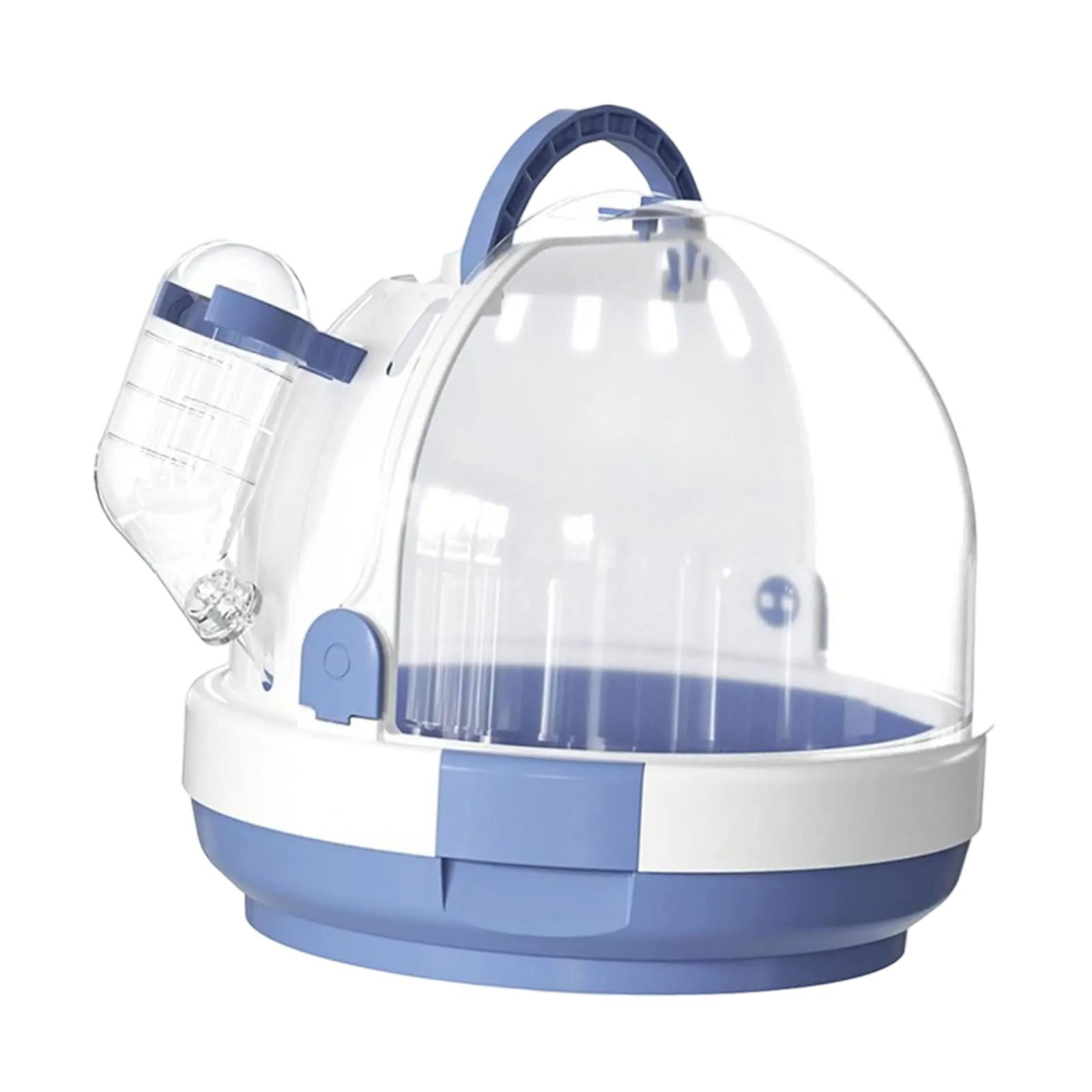 Ioensy - Jaula De Viaje Para Loros, Jaula De Transporte Para Animales Pequeños, Loro Saliente Azul