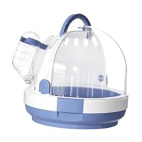 Ioensy - Jaula De Viaje Para Loros, Jaula De Transporte Para Animales Pequeños, Loro Saliente Azul