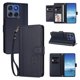 thumbnail image 2 of Funda Cartera Trébol para Motorola Edge 60 5G con Ranuras Tarjetas y Carga Inalámbrica Azul oscuro, 2 of 6