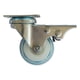 thumbnail image 1 of Rueda PVC 50 mm 30 Kg Con Freno hbt Celeste, 1 of 1