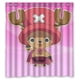 thumbnail image 1 of Cortina de ducha de una pieza, juego de cortina de baño con ganchos, tamaño 66 x 72 pulgadas, 1 of 3