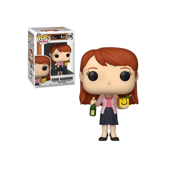 Figura de vinilo Funko POP TV The Office Erin Hannon con Happy Box