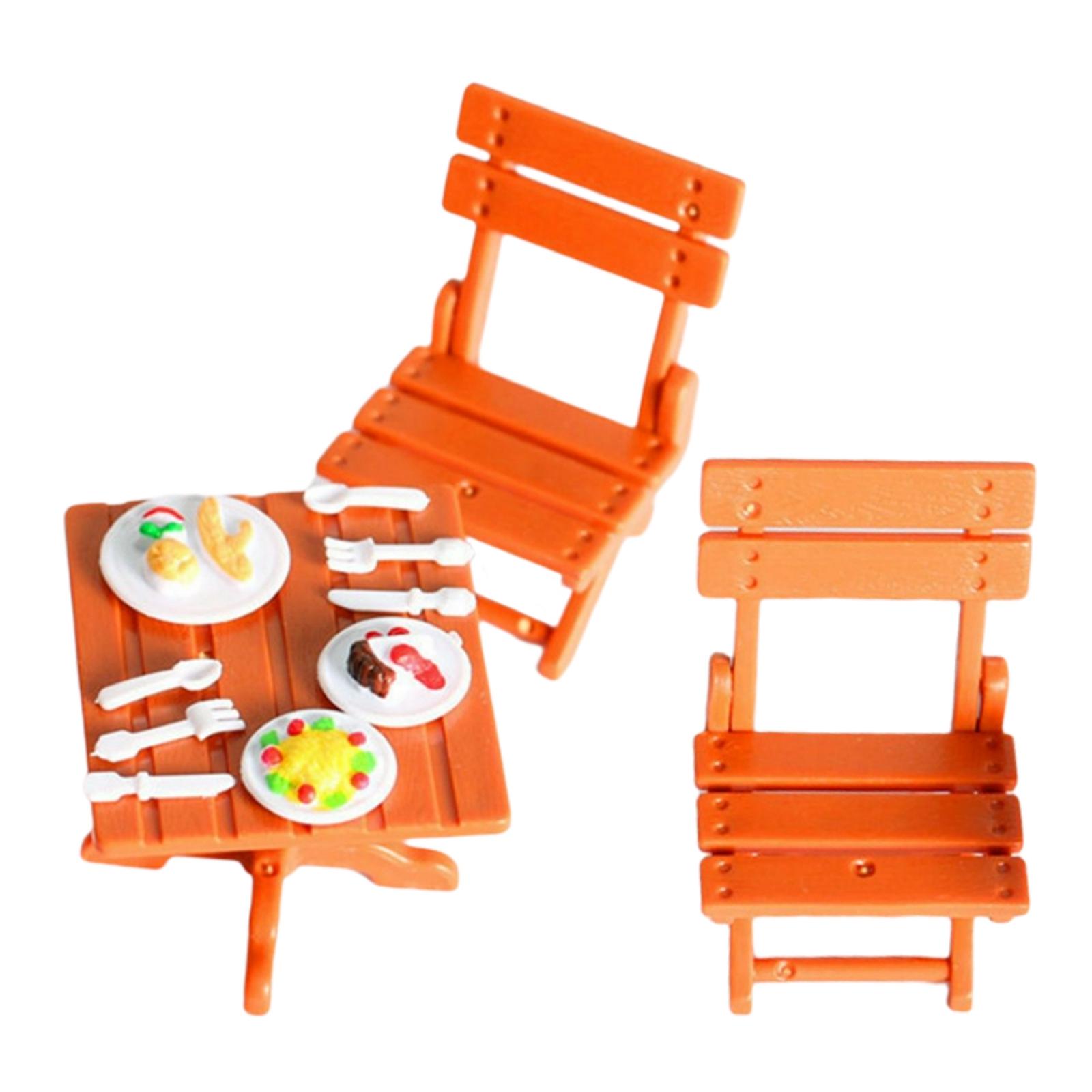 Magideal - Casa De En Miniatura De Playa Silla Juguete De Simulación Bjd Muñeca Accs Ornamento Micro Juguetes Piezas Para Juguetes Educativos