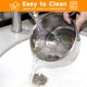 thumbnail image 5 of Cuenco para gatos Fuliuna Outdoor con calefacción y doble acero inoxidable, 5 of 7