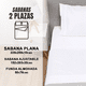 thumbnail image 5 of Sabanas Crema Plaza 2 Varios Tonos 1800 Hotel Luxury Ultra Soft, 5 of 8