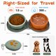 thumbnail image 3 of Cuenco Plegable 2‑en‑1 Portátil de Silicona Gdsun para Perro, 3 of 9