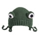 thumbnail image 4 of Novedad Niños Invierno Rana Sombrero Dibujos Animados Cosplay Casco Para Niños Verde, 4 of 5