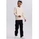 thumbnail image 4 of Polerón Hombre Liso Beige, 4 of 4
