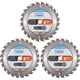 thumbnail image 1 of Disco de Sierra Circular Luckyway 6,5" 24T TCT Paquete de 3, 1 of 5