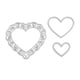 thumbnail image 1 of Troqueles De Corte De Bricolaje álbum De Recortes Tarjeta De Papel Embossing Craft Love Heart, 1 of 3