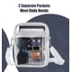 thumbnail image 3 of Bolso de mano MoKo Clear Stadium Approved Crossbody gris, 3 of 7